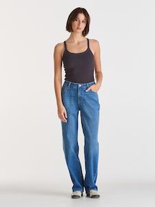 Lee Mid Baggy - Arcdia Blue