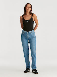 Lee Mid Slim Straight - Blue Fire