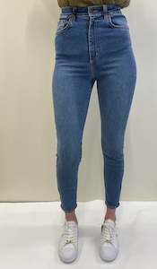 Lee High Licks Crop Blue Concept