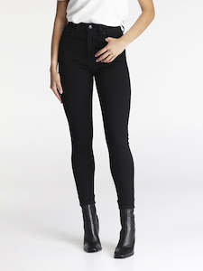 Lee: Lee High Licks Crop Primo Black