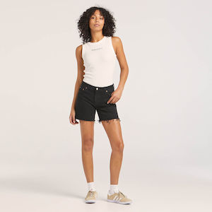 Riders Mid Vintage Straight Short - Ego Black