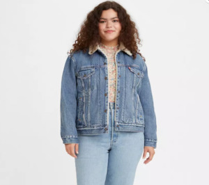 Levis Ex Boyfriend Sherpa Trucker