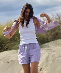 Swanndri: Swanndri Daisy Ribbed Singlet