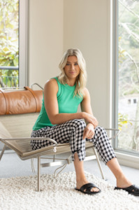 Knewe Label Checker Pant