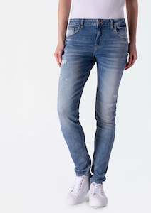 Slim Jeans: LTB Mika C Leila Wash Boyfriend Jean
