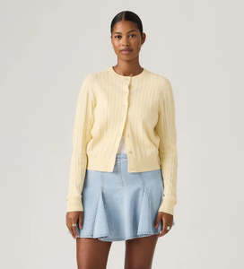 Levis Crewneck Cardi Cable