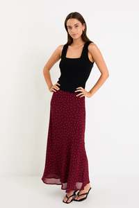 Stories Be Told Emporium Midi Skirt