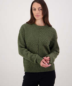 Greens: Swanndri Amberley Knit Crew