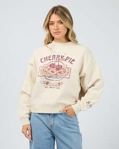 Sweatshirts: All About Eve Cherry Pie Box Crew