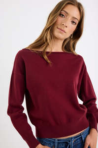 Knits: Ivy + Jack Incentive Boatneck Jumper