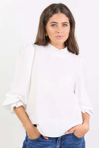 Blouses: Among The Brave Embrace Top