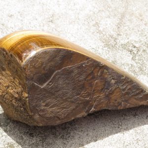 Necklaces: Gold Tiger Eye Necklace