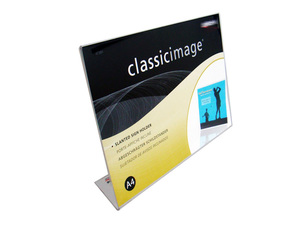 Products: Slanted Sign Holders – Landscape