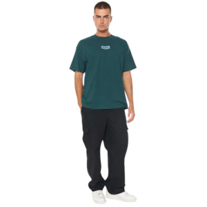 Final Clearance: Block Tee 220/Aperture - Emerald