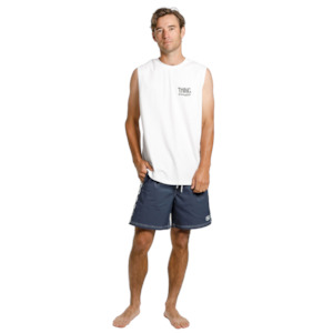 Sale In Menswear: Turf Tank - White