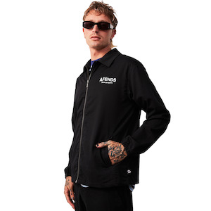 Recycled Coach Jacket - Black