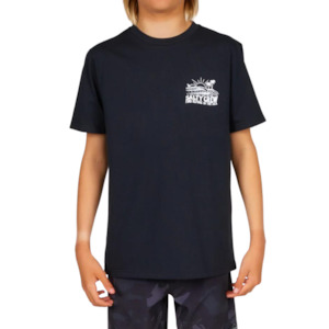 New In Childrens: Shorebreak Boys Tee - Black