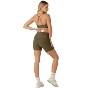 Lorna Jane: Gym To Swim 12cm Bike Shorts - Hazel