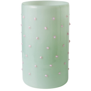 Kip Co: Pistachio Polkadot Vase