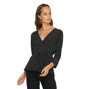 Further Reduced: Rosario Wrap Top
