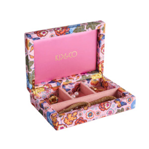 Bath: Lyon Velvet Jewellery Box Small