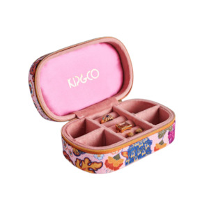 Bath: Lyon Travel Velvet Jewellery Box