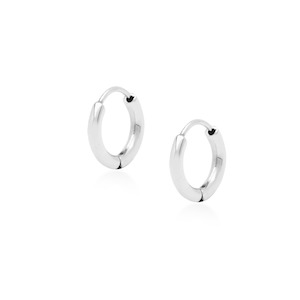 Esme Huggie Hoops - Silver