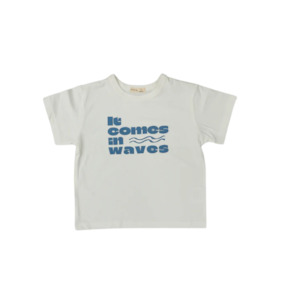 Baby Child Clothing: Boxy T-Shirt - Waves