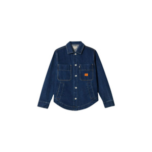 For Her: Durham Shirt Jacket - Rinse Denim