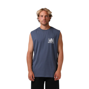 Menswear: Land Cruiser Muscle - Slate Blue