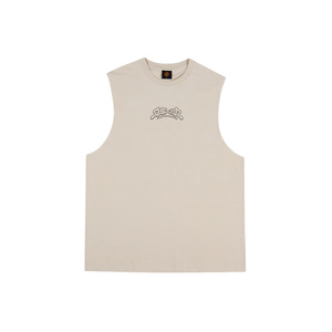 Menswear: Winkowski 8Baller Trip Arch Centre Mono Muscle, Standard Fit Muscle Tee - Natural