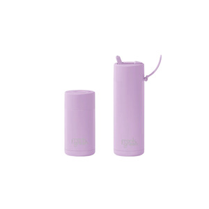 Frank green Gift Set Hinge Edition - Small Lilac Haze 12oz Ceramic Coffee Cup & 20oz