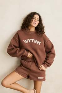 Collegiate Fleece Short - Chocolate