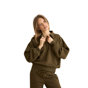 Everyday Fleece Pullover - Dark Olive