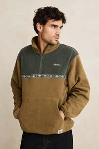 Alder Half Zip Pullover - Forest