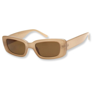 Under 60: Bianca Sunglasses - Nude