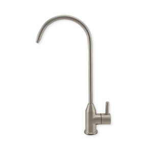 Tapware: Filter Tap - Single Source Gooseneck - Brushed Nickel