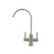 Filter Tap - Dual Source Gooseneck - Brushed Nickel
