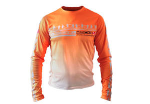 Mocke: MOCKE Mens Orange Fly Dry Long Sleeve Paddling Shirt