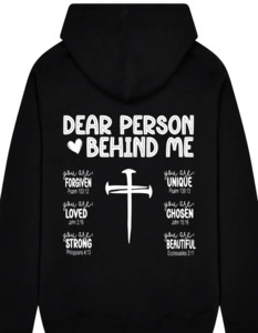 IPAMO Relaxed Pullover Hoodie - Dear Person Behind Me - IPAMO