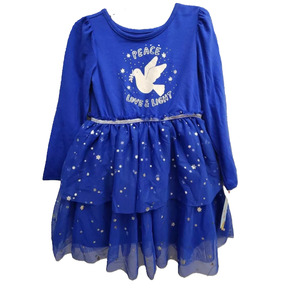 Products: Girl Toddler Blue Long Sleeve Glitter Tutu Dress - Cat & Jack - IPAMO