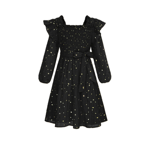 Grace Karin Little Girl's Tiered Long Sleeve Dress - IPAMO