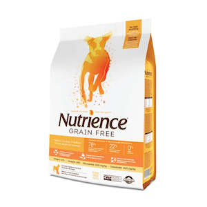 dog food: Nutrience Grain Free Turkey Chicken & Herring Dog Food 5kg