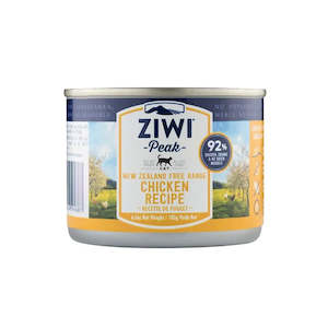cans: Ziwi Peak Canned Chicken Cat Food 185g