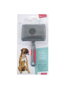 Dog Product: ShearMagic EzClean Slicker M/L