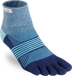 Injinji Performance Toesocks: SALE: Injinji TRAIL Women's Specific Midweight Mini-Crew Toesocks