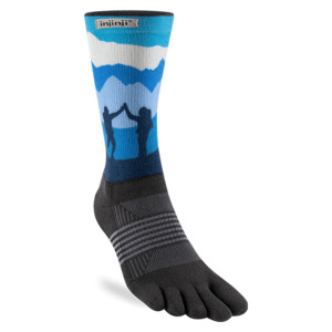 SALE: Injinji Artist Designed Women's Trail Crew Toesocks