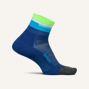 Feetures Running Socks: Feetures Elite Ultra Light Cushion Quarter - Illuminate