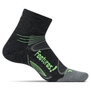 Feetures Running Socks: Feetures Elite Merino+ Light Cushion Quarter