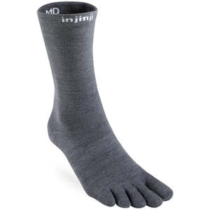 SALE: Injinji LINER Lightweight Crew NuWool Socks